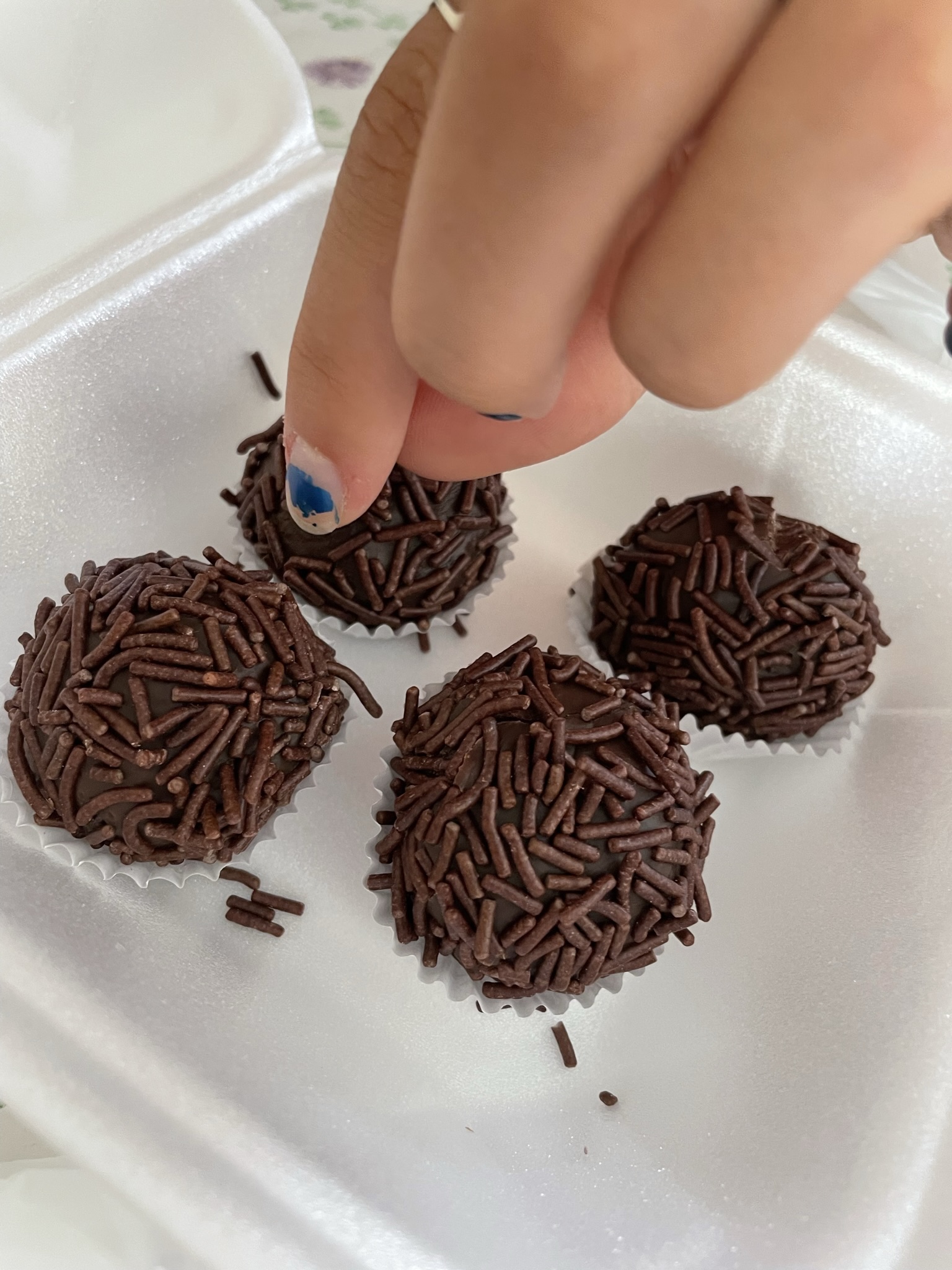 Brigadeiros- Brazilian chocolate truffles